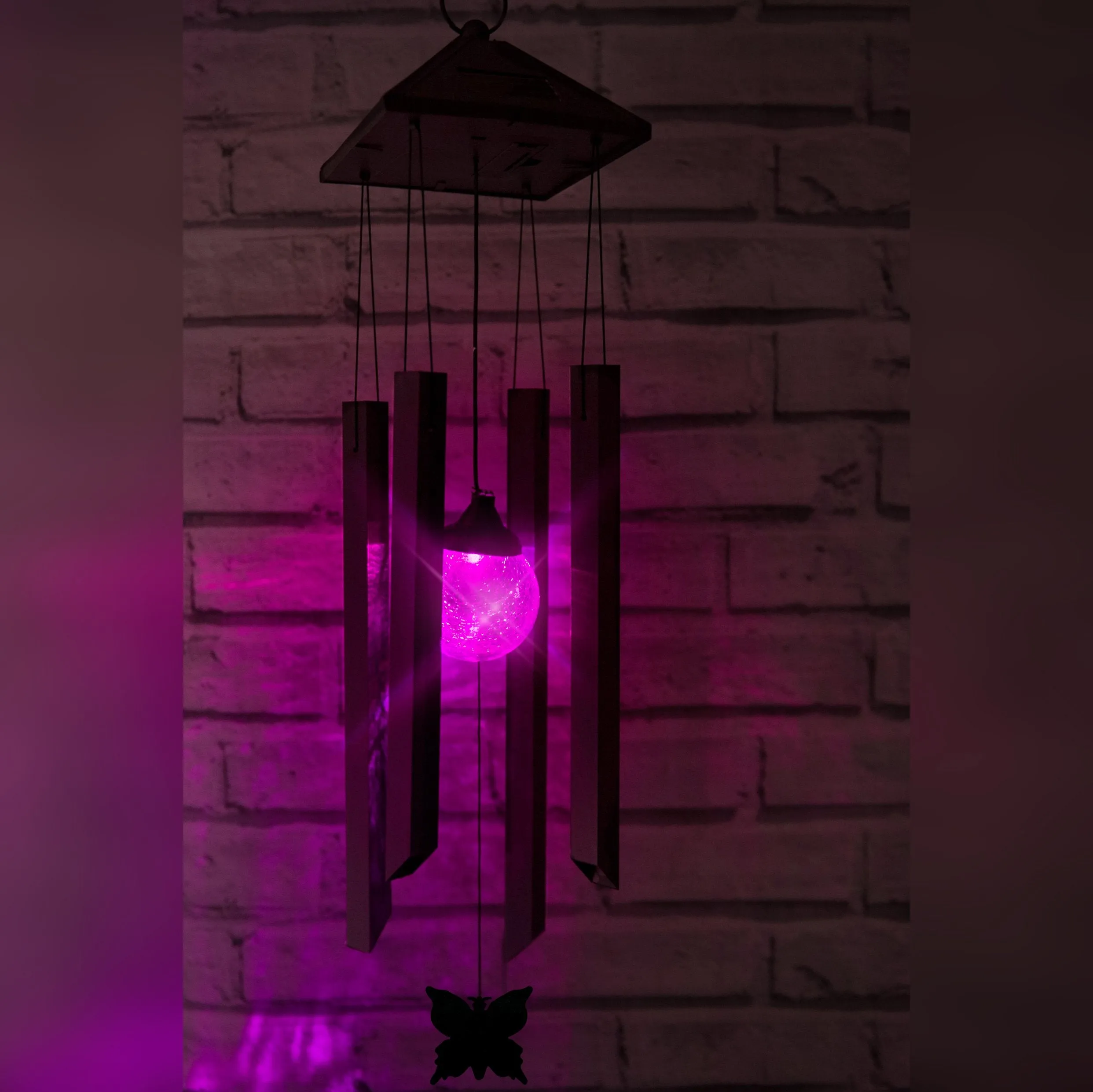 Solar Powered Wind Chimes Light - Colour Changing LED