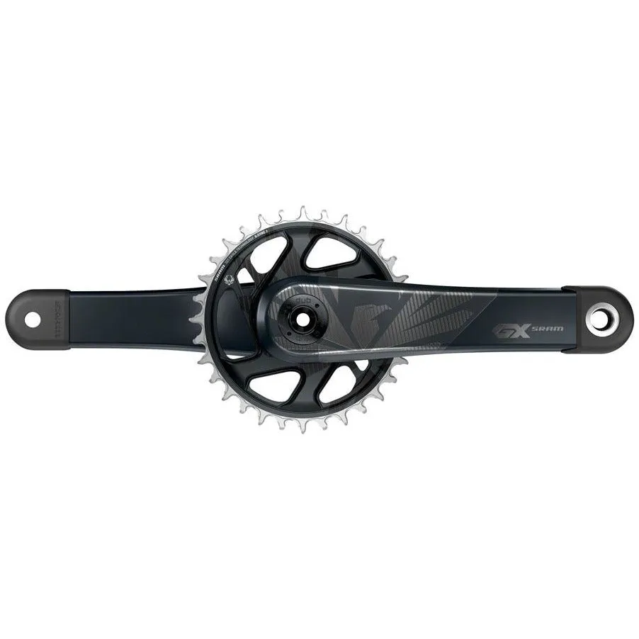 SRAM GX Eagle Carbon Boost Crankset - 170mm, 12-Speed, 32t, Direct Mount, DUB Spindle Interface, Lunar