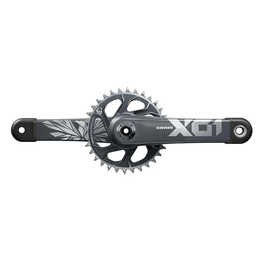 SRAM X01 Eagle SuperBoost  Crankset - 175mm 12-Speed 32t Direct Mount DUB Spindle Interface Lunar/Polar C2