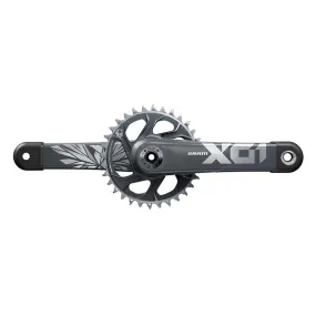 SRAM X01 Eagle SuperBoost  Crankset - 175mm 12-Speed 32t Direct Mount DUB Spindle Interface Lunar/Polar C2