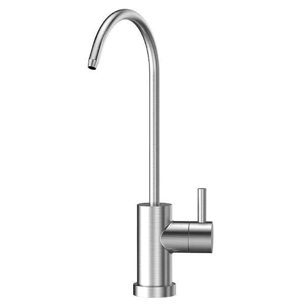 Stainless Steel Undersink Water Filtration System With Dedicated Faucet
