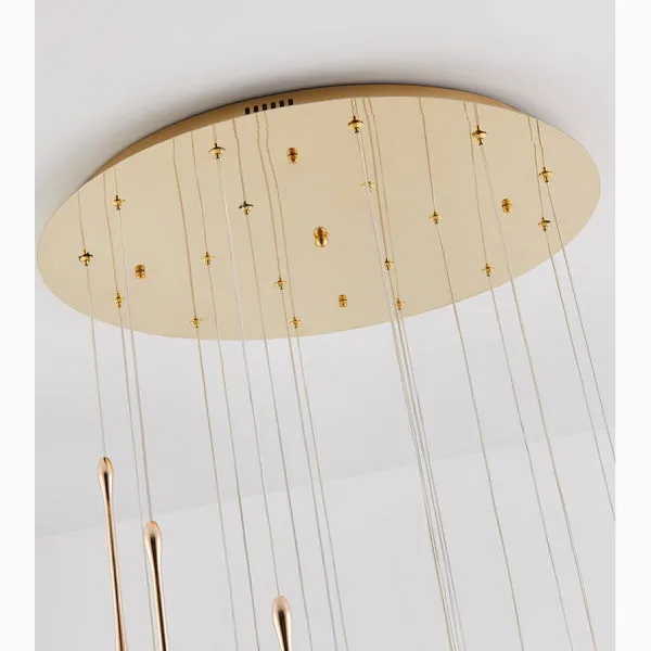 Stresa | Spiral Design Staircase Chandelier