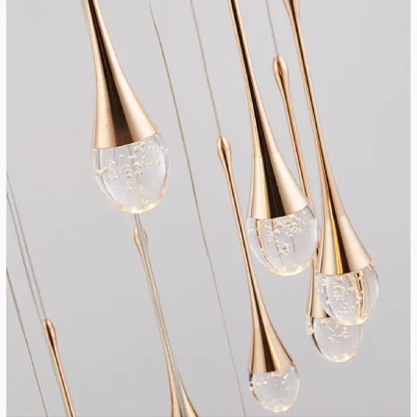 Stresa | Spiral Design Staircase Chandelier