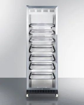 Summit 24" Wide Mini Reach-In Beverage Center with Dolly - SCR1401LHRI