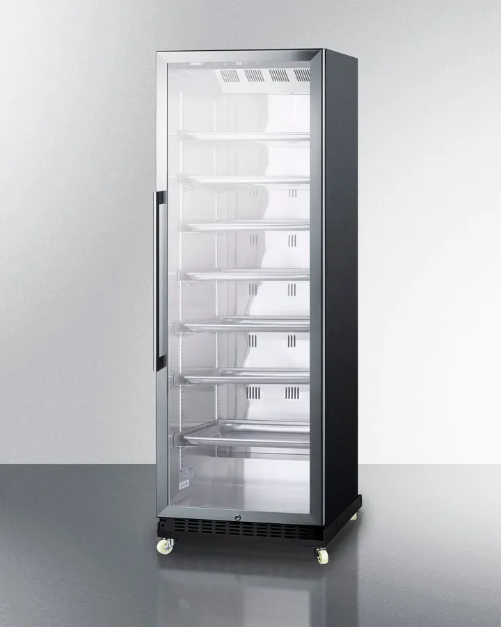 Summit 24" Wide Mini Reach-In Beverage Center with Dolly - SCR1401RI
