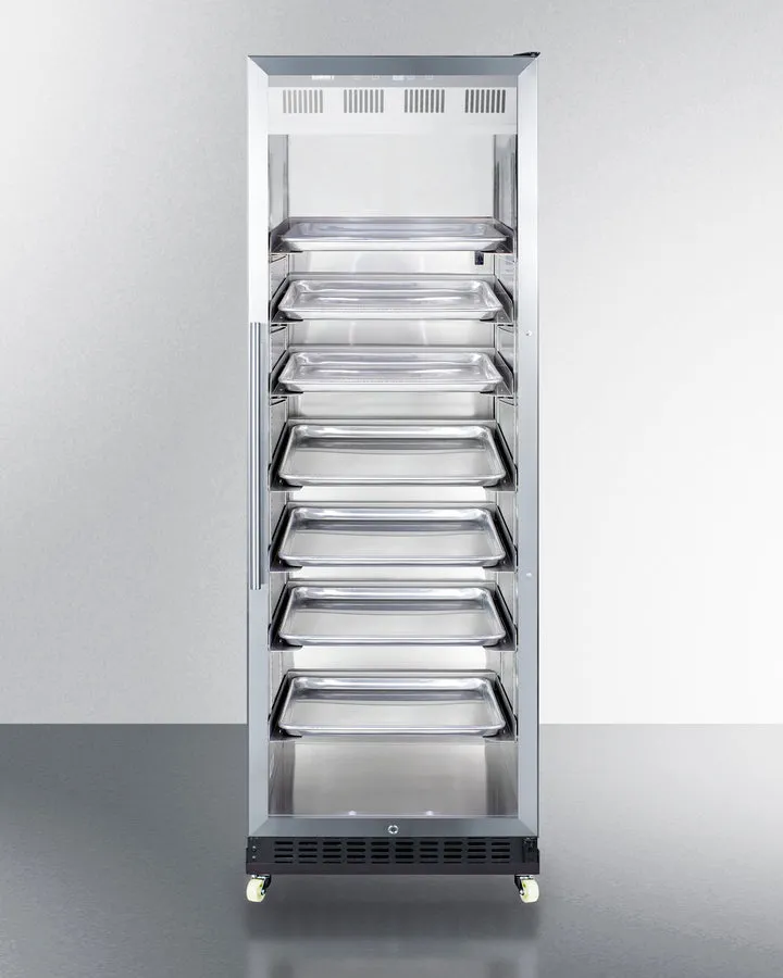 Summit 24" Wide Mini Reach-In Beverage Center with Dolly - SCR1401RI