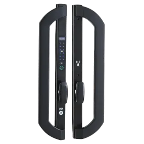 SUPREME| Commercial Property Smart Fingerprint Door Lock  Passcode Cards and Mobile APP Keyless Entry Aluminum Door , Vinyl Door , Patio Door Lock