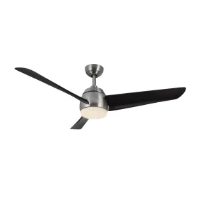 Thalia 54" Ceiling Fan in Brushed Nickel/Matte Black