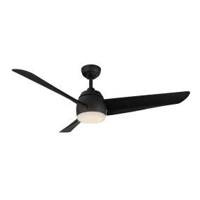 Thalia 54" Ceiling Fan in Matte Black