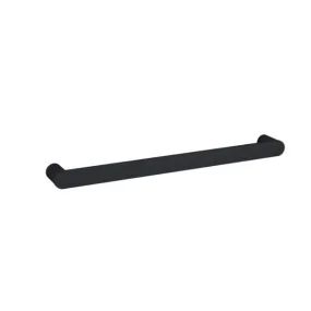Thermogroup 12V Flat Pill Single Bar Horizontal 632mm Heated Towel Rail Matte Black