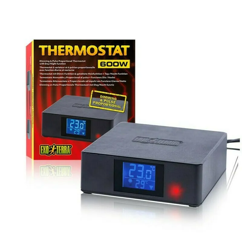 Thermostat & Hygrostat 600W with Day/Night Timer