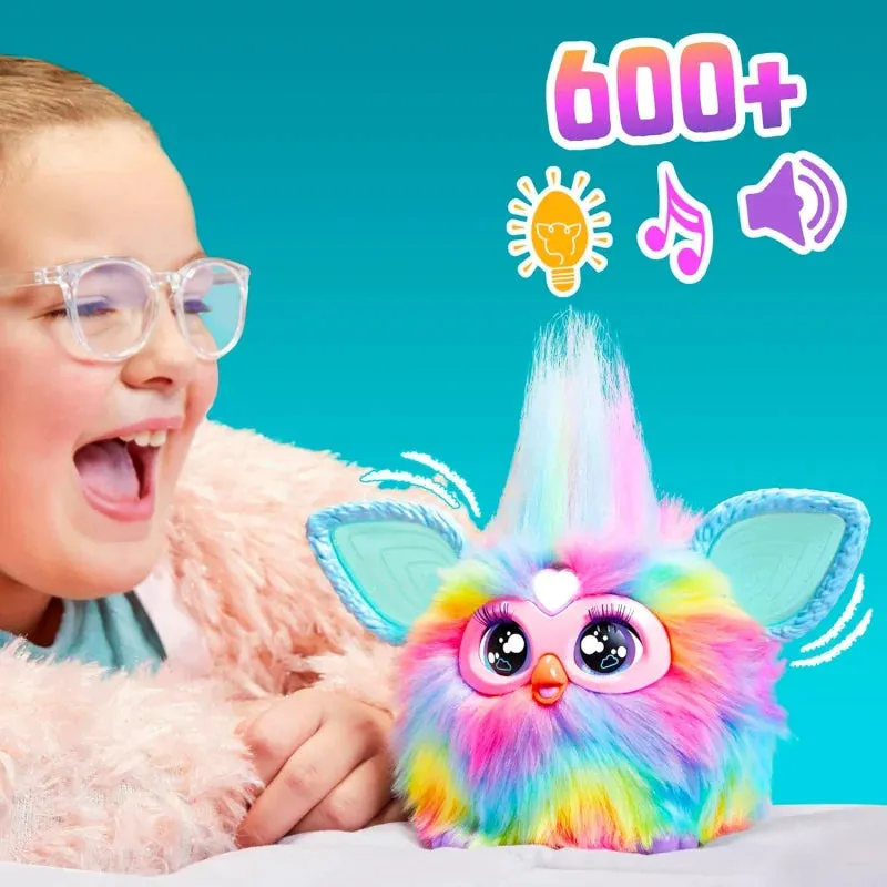 Tie Dye, 15 Fashion Accessories, Interactive Plush Toys for 6 Year Old Girls & Boys & Up, Voice Activated Animatronic