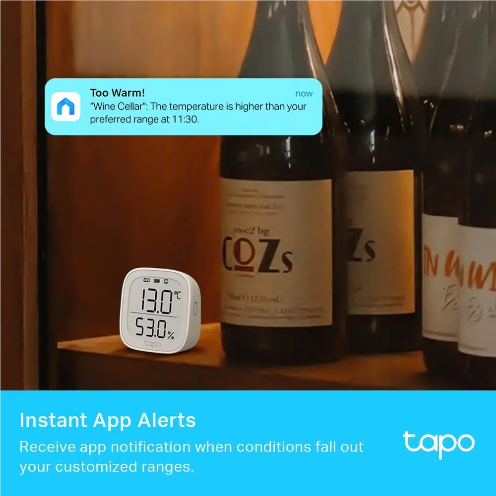 TP-Link Tapo Smart Desktop Temperature & Humidity Monitor