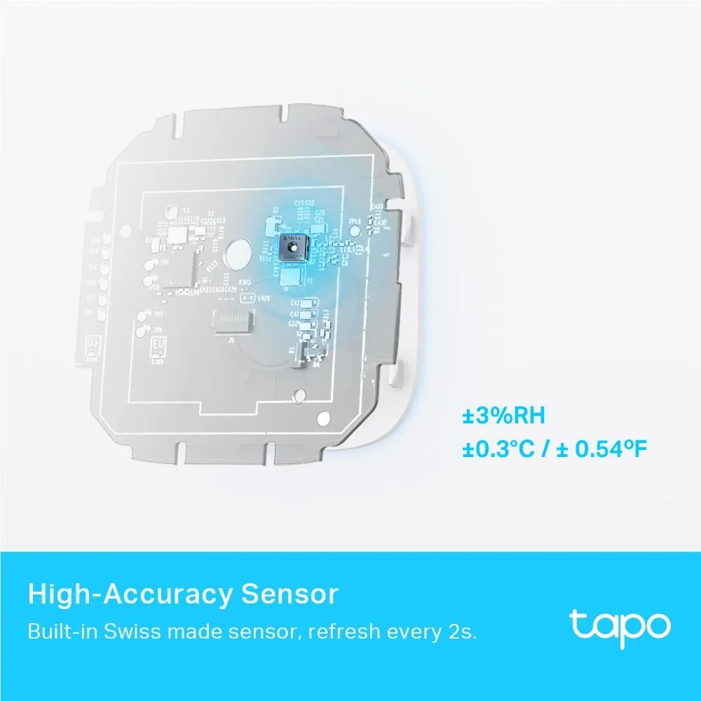 TP-Link Tapo Smart Desktop Temperature & Humidity Monitor