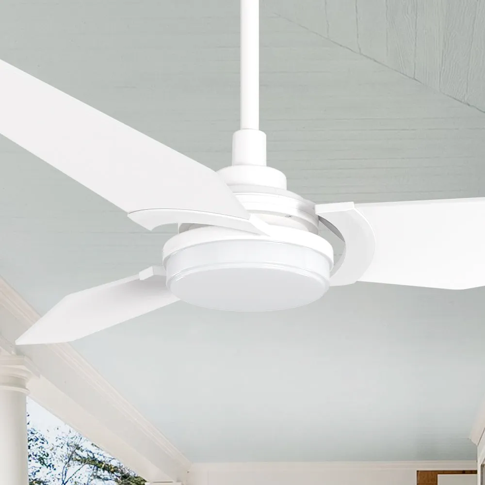 Trailblazer Outdoor Smart Ceiling Fan with LED Light and Remote 56"