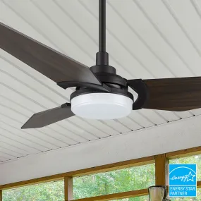 Trailblazer Outdoor Smart Ceiling Fan with LED Light and Remote 56"