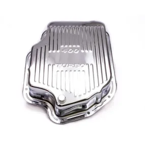 Trans-Dapt Chrome Transmission Pan - TH-400 Finned Bottom