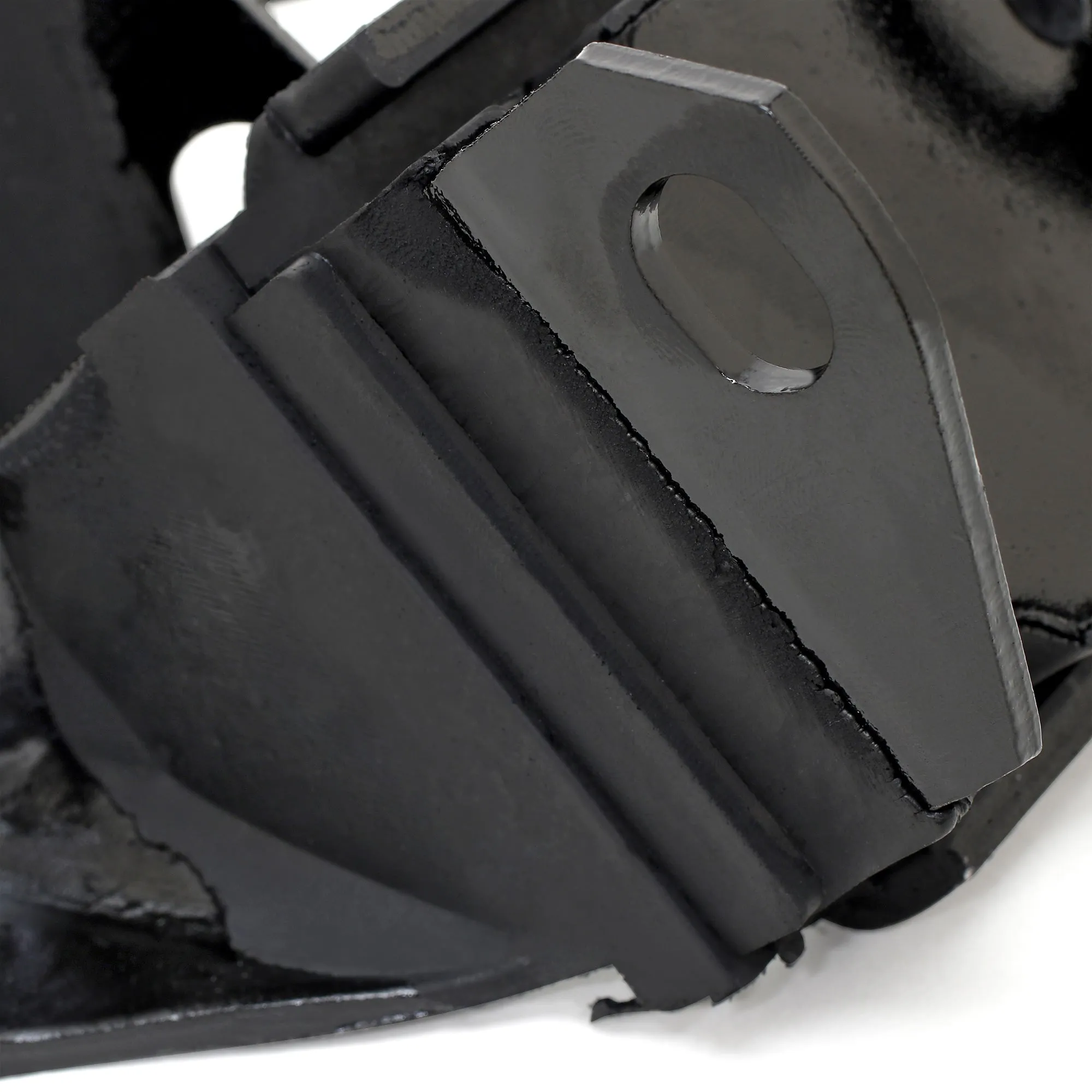 Trans-Dapt Motor Mount - Frame Pad - Bolt-On - Small Block Ford - Pair