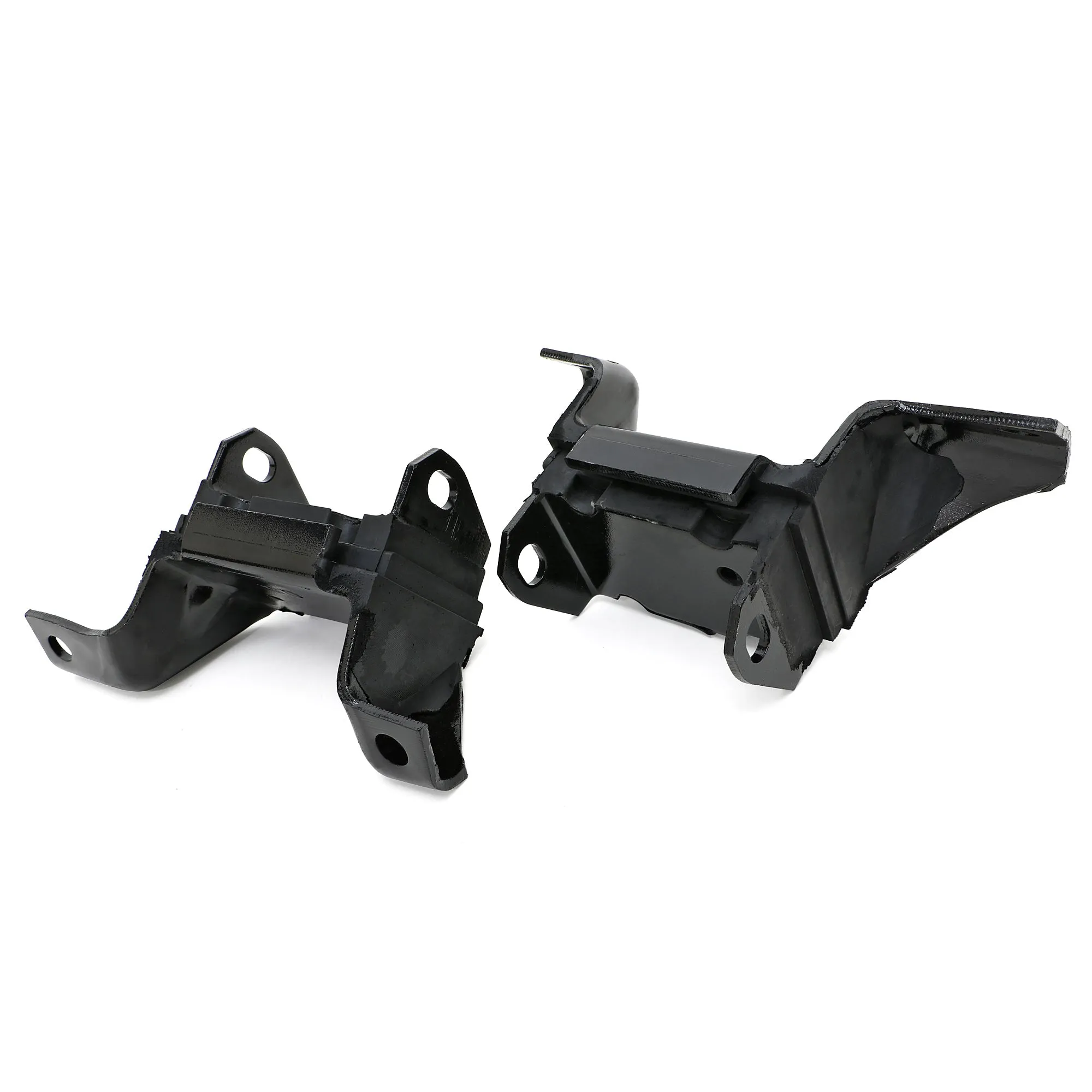 Trans-Dapt Motor Mount - Frame Pad - Bolt-On - Small Block Ford - Pair