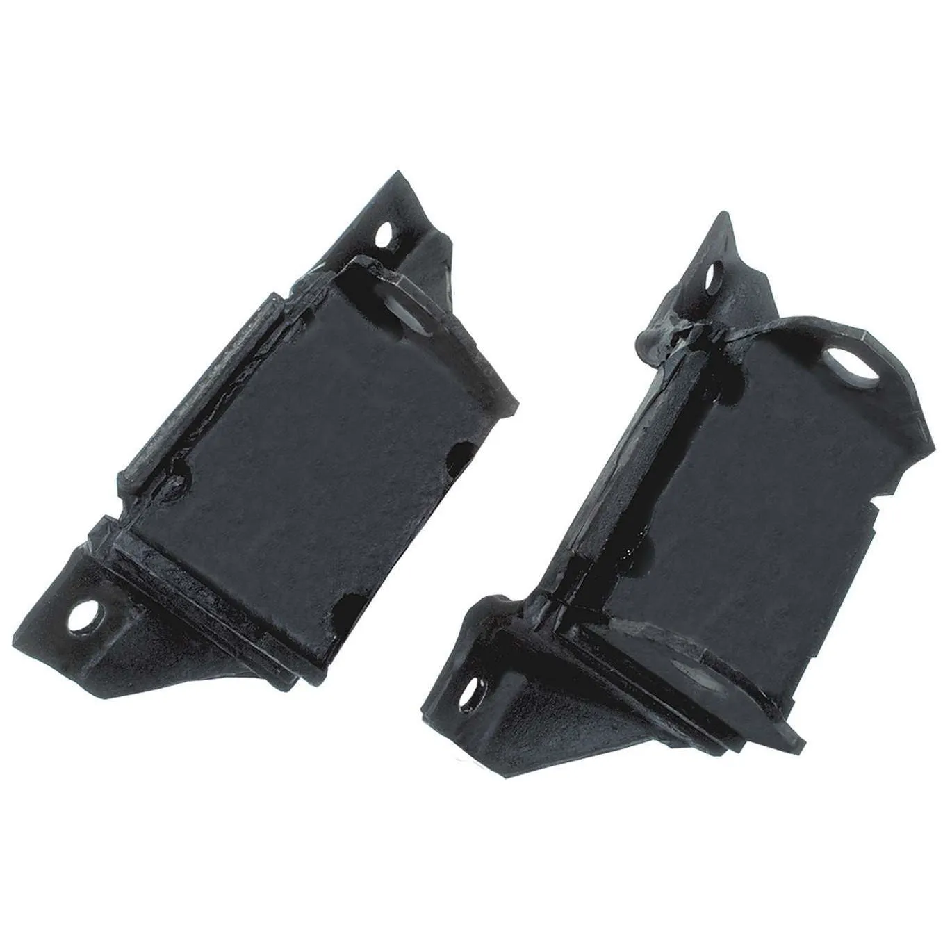 Trans-Dapt Motor Mount - Frame Pad - Bolt-On - Small Block Ford - Pair