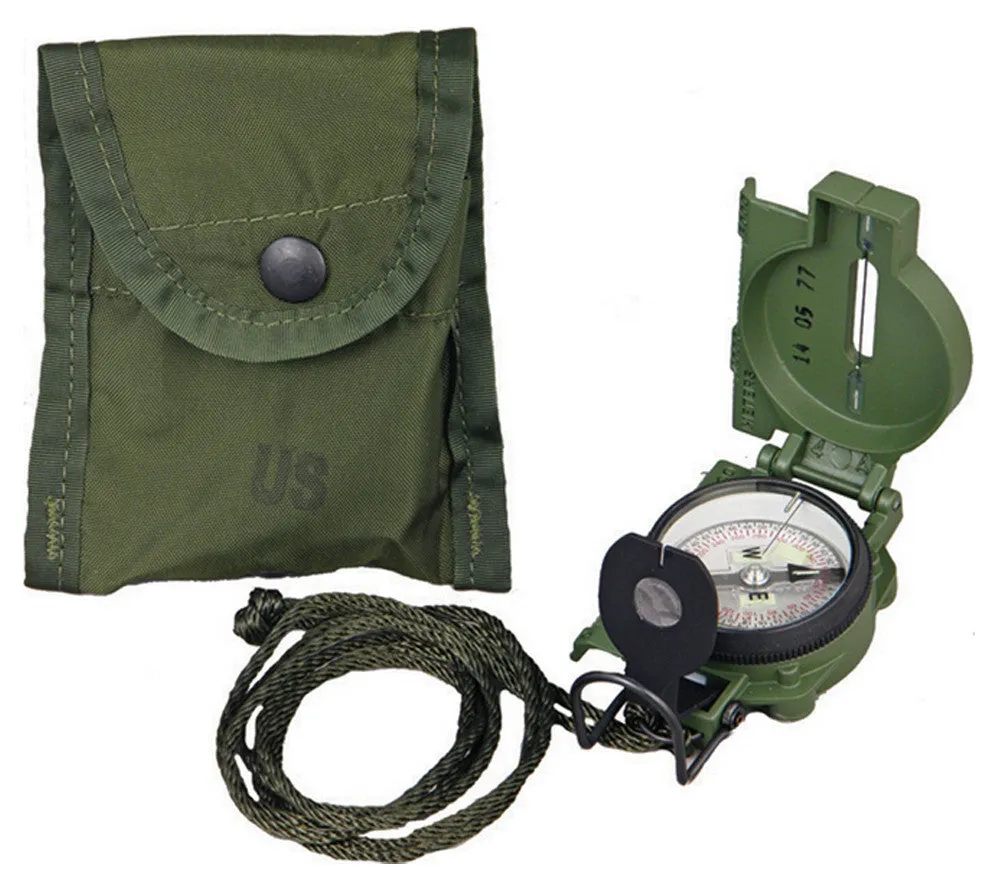 Tritium Lensatic Compass, Military Model 3H - Cammenga NSN: 6605-01-196-6971