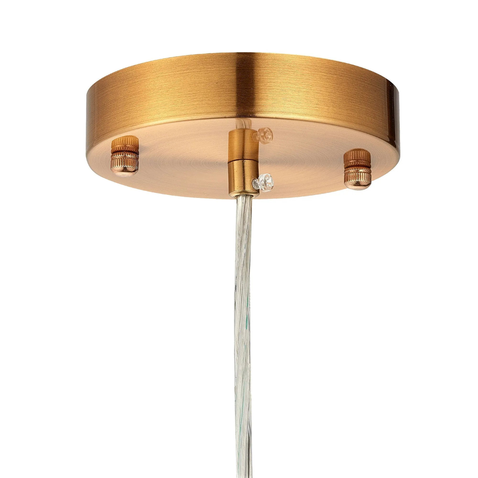 Tula Sphere Glass Indoor & Outdoor Pendant Light-Clear