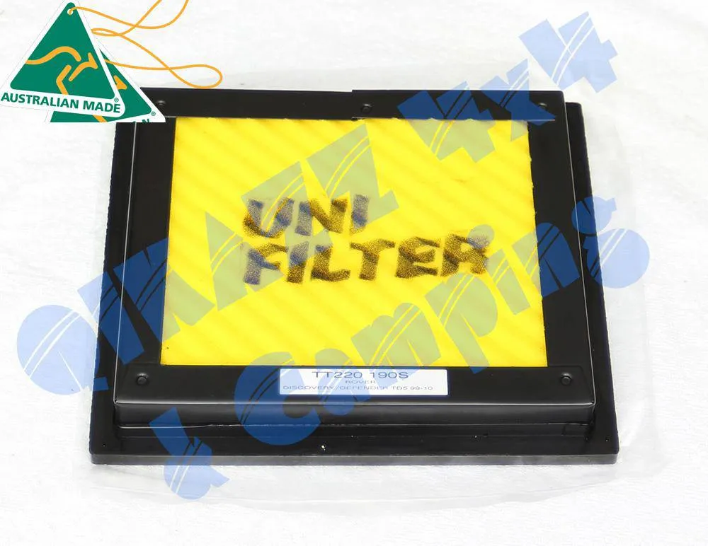Unifilter Foam Air Filter for Land Rover Discovery 2 & Defender TD5