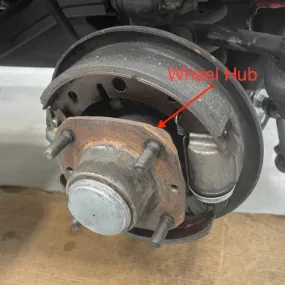 Used Drum Brake Front Hub