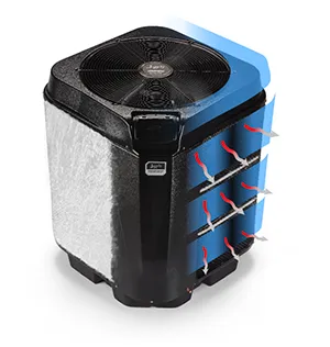 Versatemp 130k BTU, 5.8 COP Heater/Chiller, 230V/60HZ
