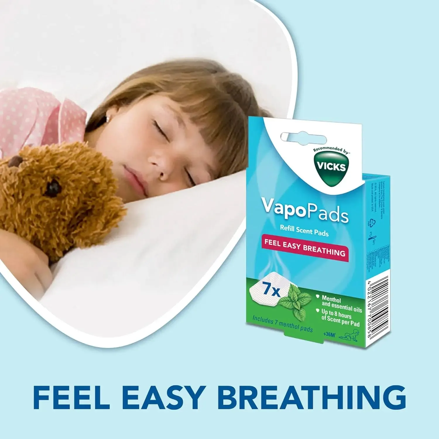 Vicks Vapodrops Sugar-Free Menthol – 72g