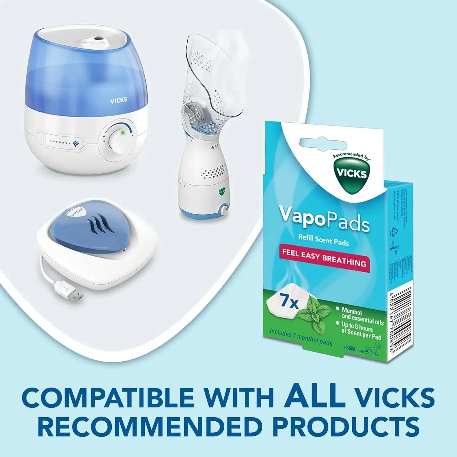 Vicks Vapodrops Sugar-Free Menthol – 72g