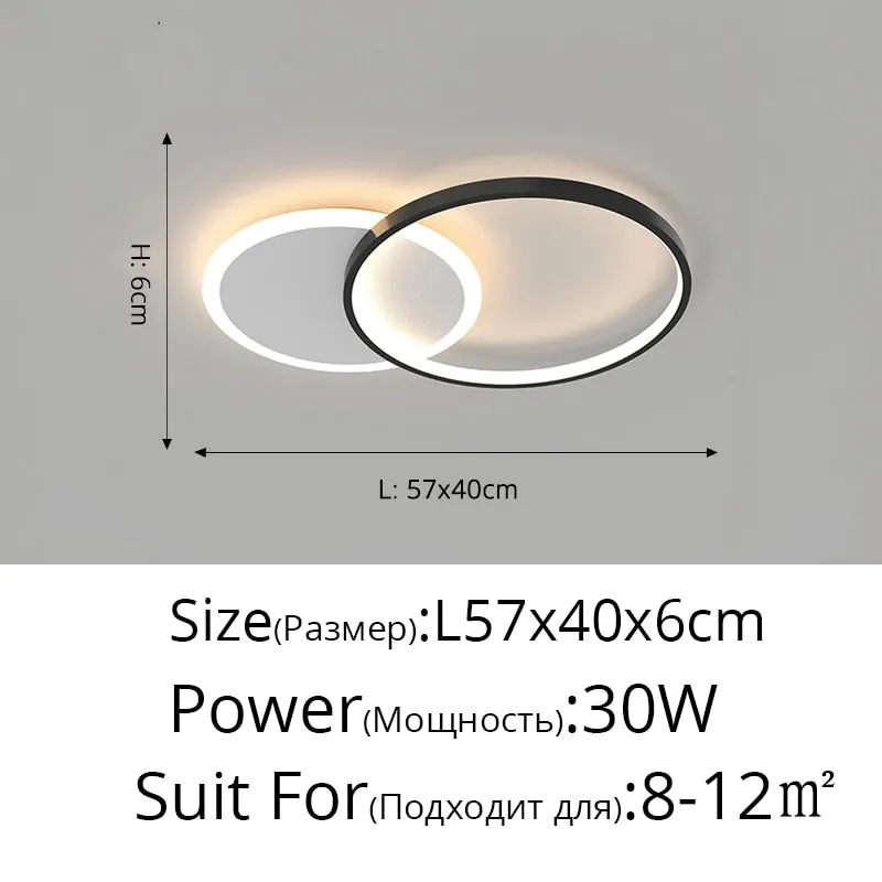 Voids Dimming Modern Chandelier