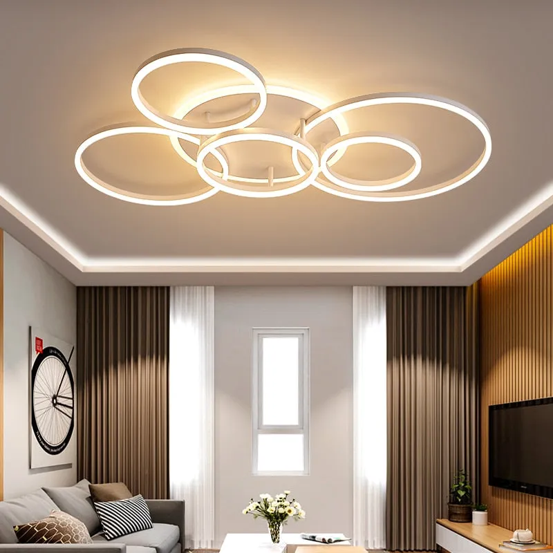 Voids Dimming Modern Chandelier