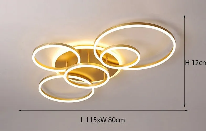 Voids Dimming Modern Chandelier