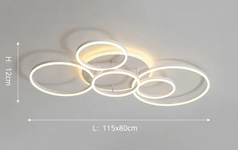 Voids Dimming Modern Chandelier