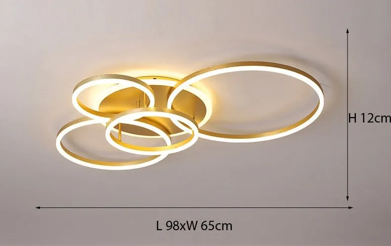 Voids Dimming Modern Chandelier
