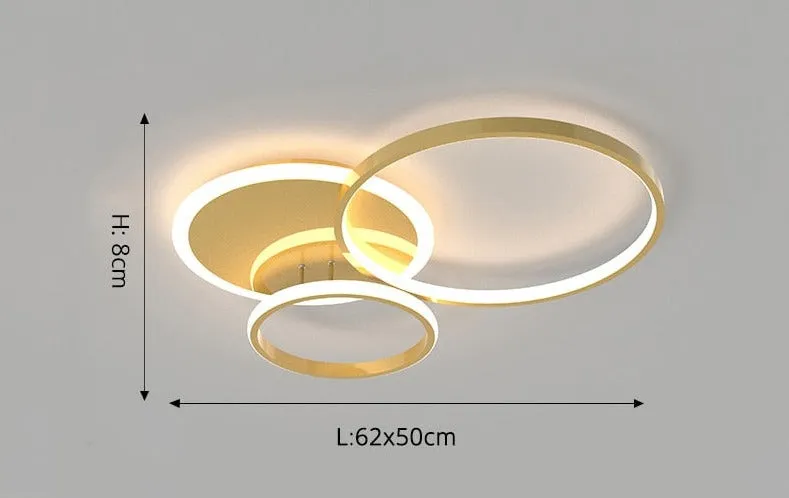 Voids Dimming Modern Chandelier