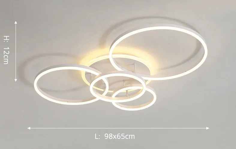 Voids Dimming Modern Chandelier