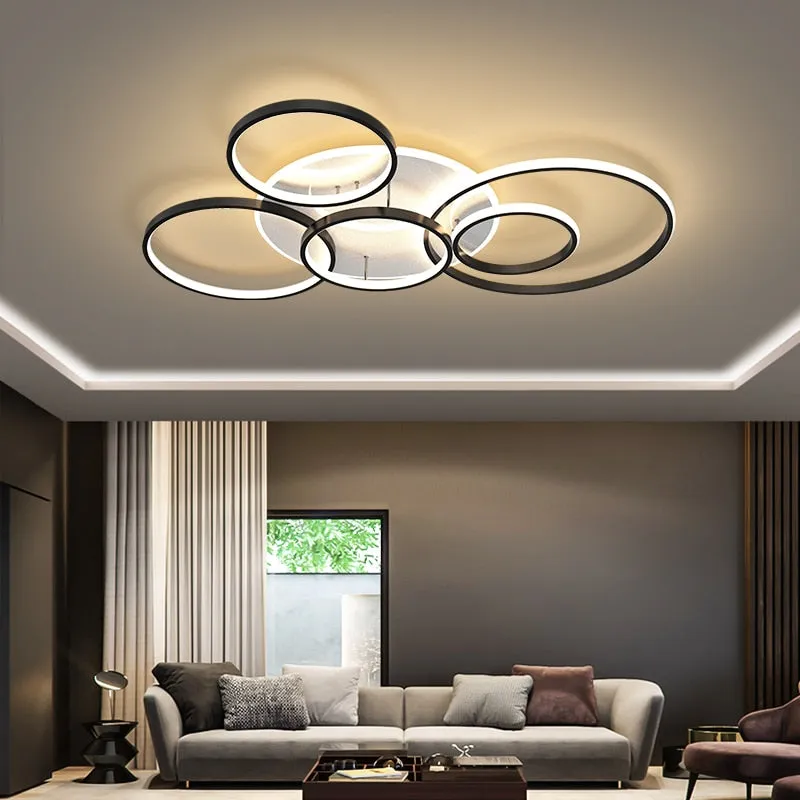 Voids Dimming Modern Chandelier