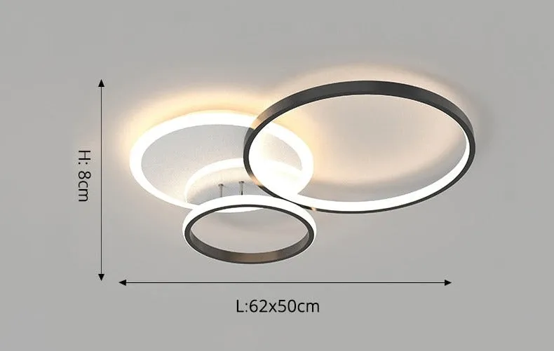 Voids Dimming Modern Chandelier