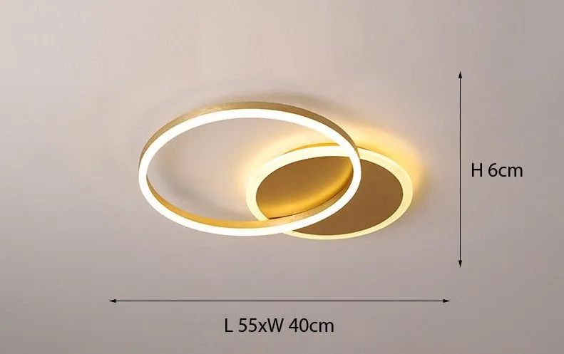 Voids Dimming Modern Chandelier