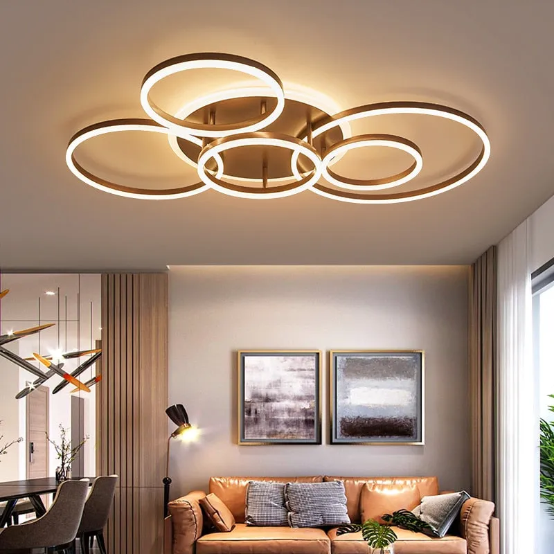Voids Dimming Modern Chandelier