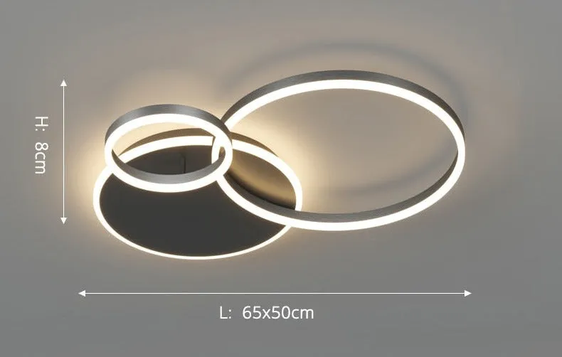 Voids Dimming Modern Chandelier