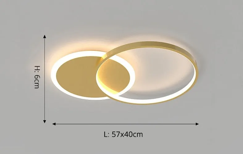 Voids Dimming Modern Chandelier
