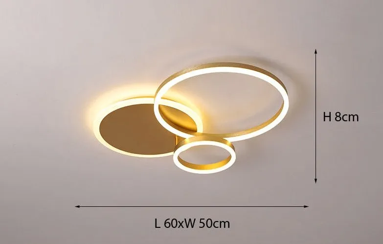 Voids Dimming Modern Chandelier