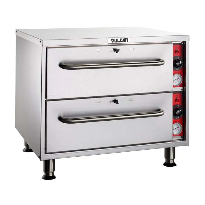 Vulcan VSL2 20.5" Slim Line Low Profile Two Drawer Warmer - 120V, 475W