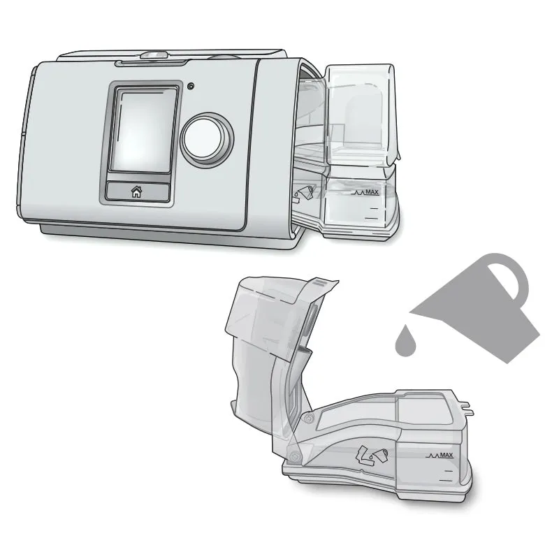 Water Chamber for AirSense 10 & AirCurve 10 HumidAir Humidifiers (Standard)
