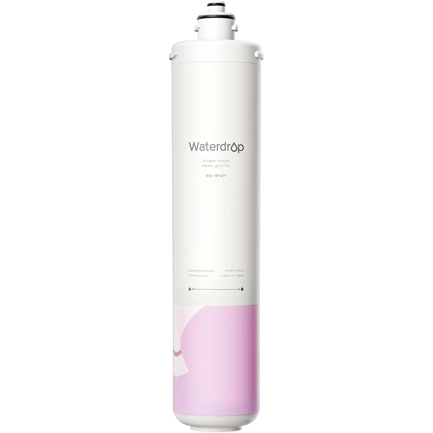 Waterdrop Water Filter Replacement - Soften Skin & Hair, Purify Water