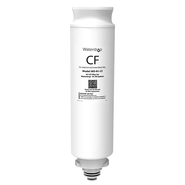 WD-N1-CF replacement for waterdrop WD-N1-W countertop ro water filtration system